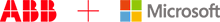 ABB + Microsoft Logo